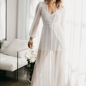 Bridal robe